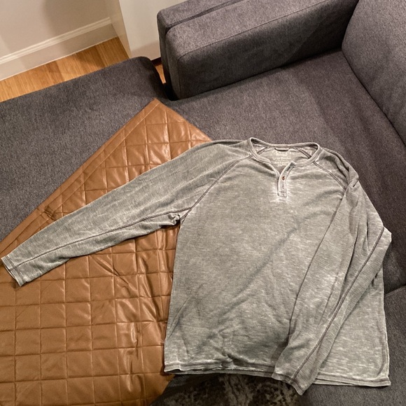 Lucky Brand Venice Burnout Henley - Size XXL - Picture 3 of 3